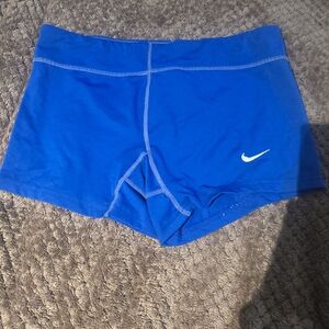 Nike Women's Athletic Blue Shorts